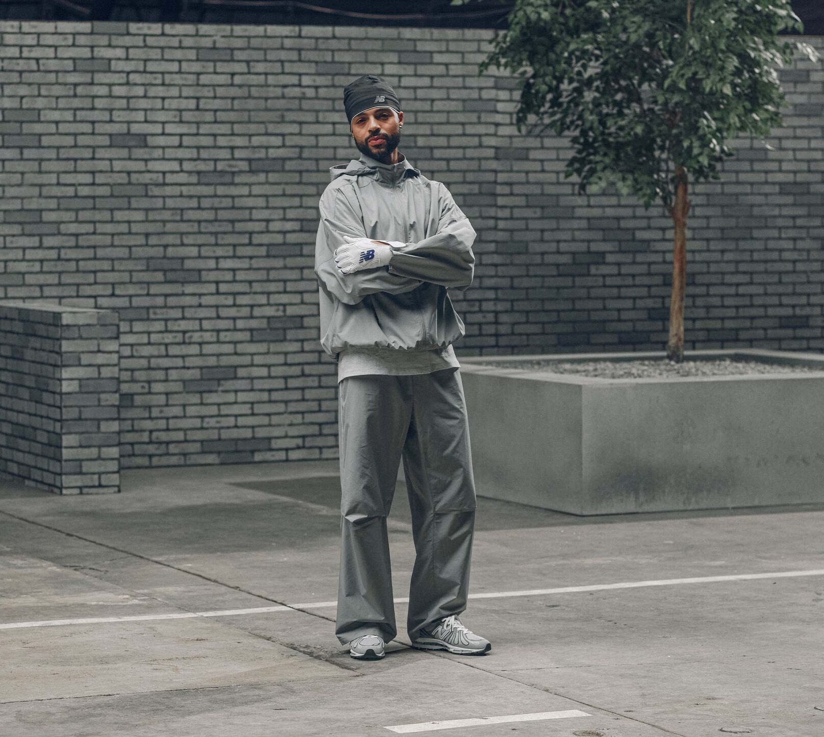 Justin Henry wearing ABZORB 1890 for Grey Days